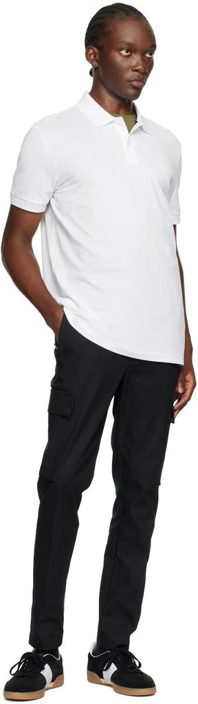 Hugo Boss Green Printed Large Logo T-Shirt 4