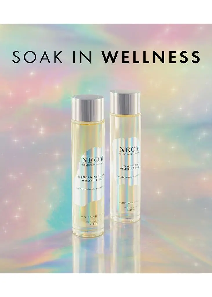 NEOM Perfect Night's Sleep Wellbeing Soak Multi-Vitamin Bath Oil 100ml 2