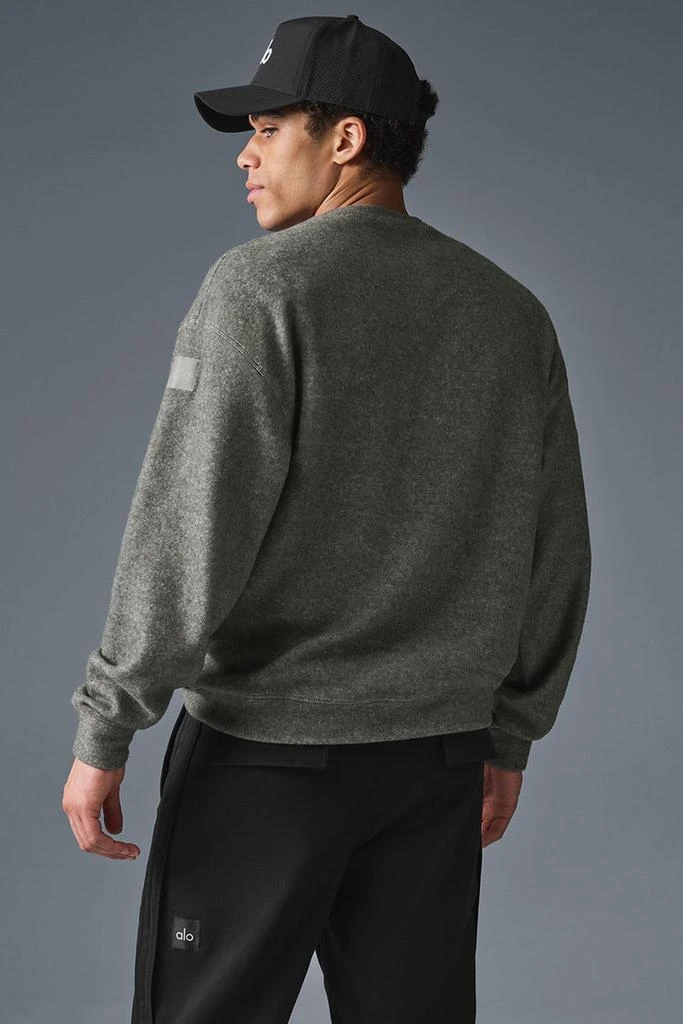 Alo Triumph Restore Crew Neck Sweatshirt - Grey Triblend 2