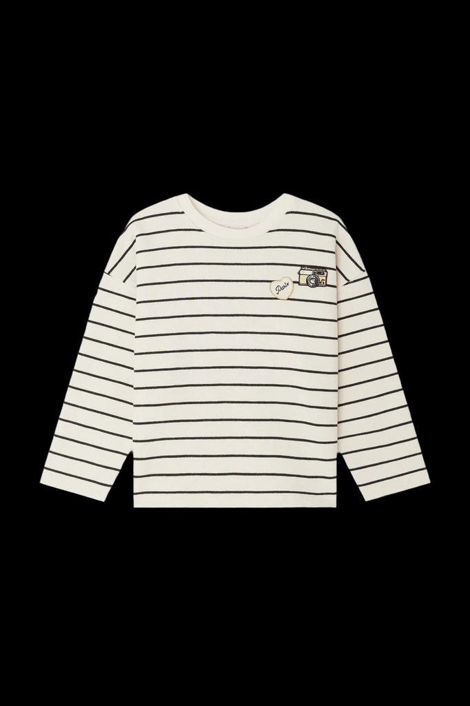 Bonpoint♡CAI Tシャツ♡グレー♡36M Bonpoint Tee-shirt Cai - Kid's Clothing - BeyondStyle