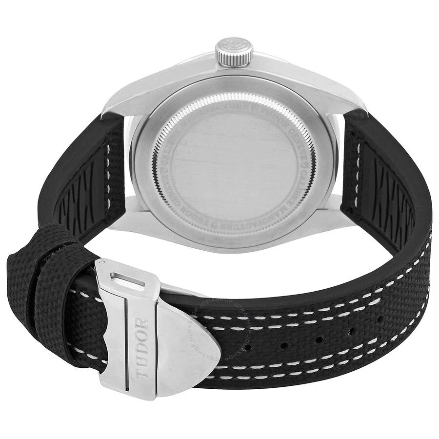 Tudor Ranger Automatic Black Dial Men's Rubber and Leather Watch M79950-0002 3