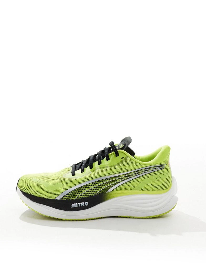 Puma Puma Velocity Nitro 3 Psychedelic Rush trainers in lime 2