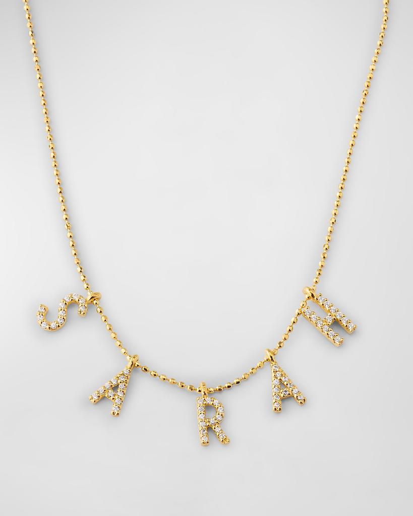 Tai 14K Gold-Plated Sterling Silver 5-Letter Personalized Necklace