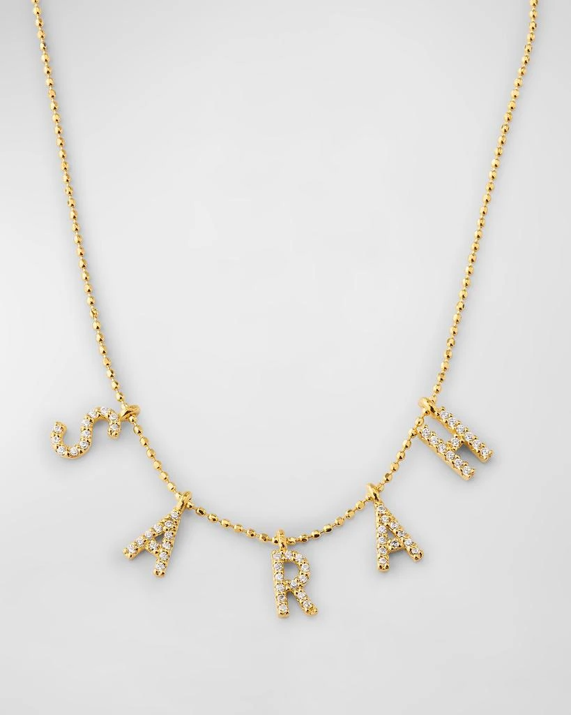 Tai 14K Gold-Plated Sterling Silver 5-Letter Personalized Necklace 1