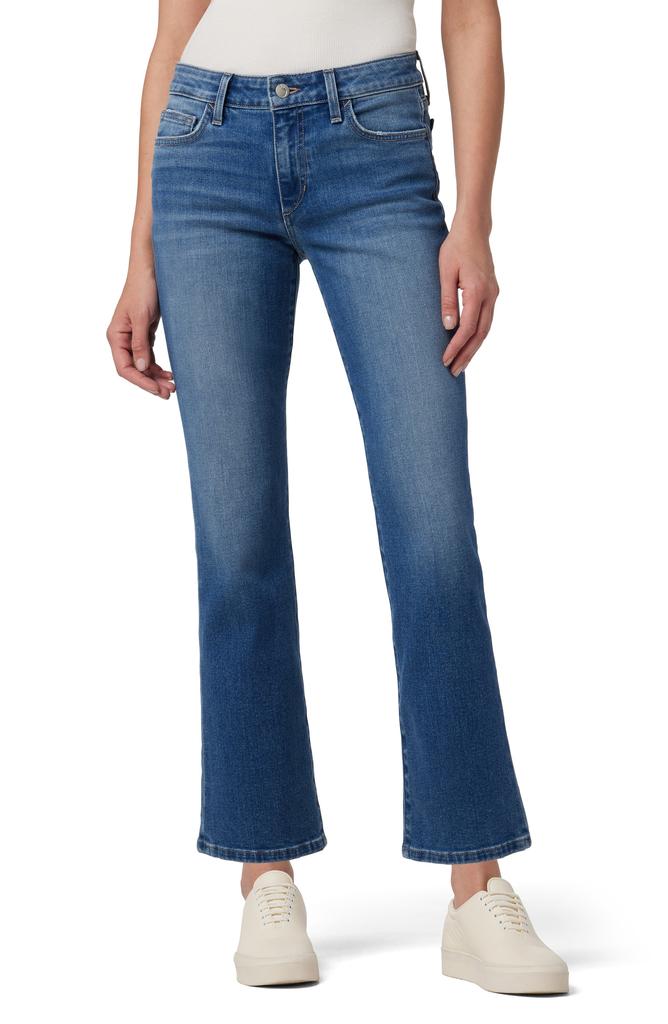 Joe's Mid Rise Boot Leg Crop Jeans