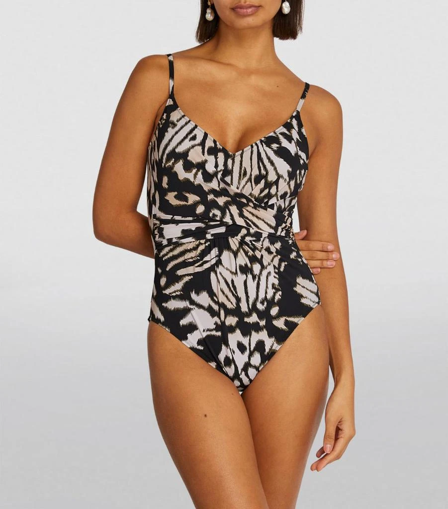 Gottex Wildlife Surplice Swimsuit 2