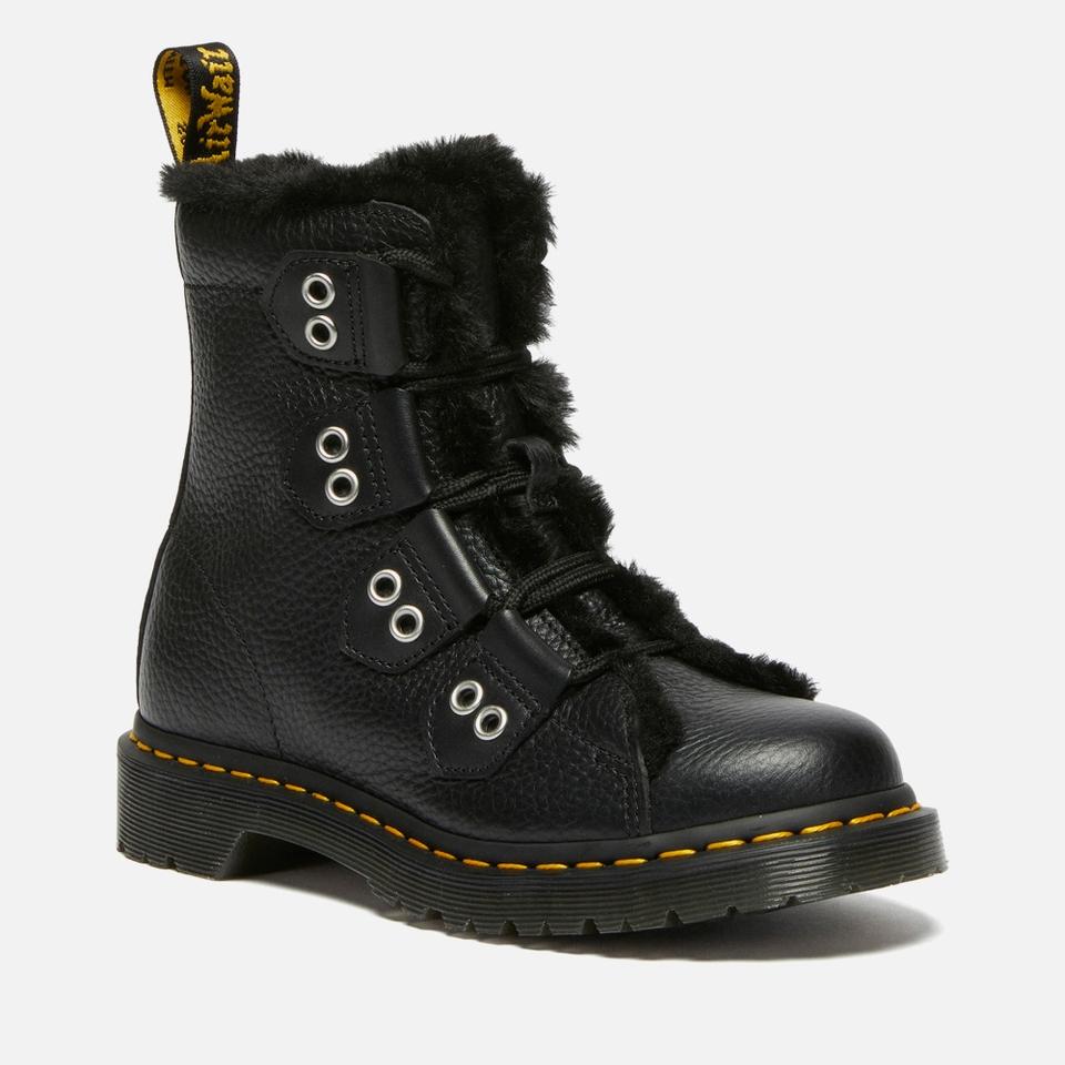 undefined DR. MARTENS WOMEN'S 1460 LACE TO TOE LEATHER BOOTS