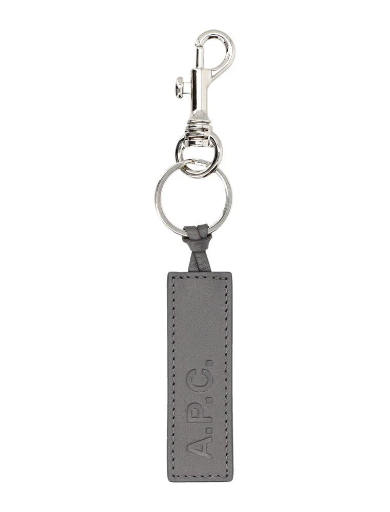 A.P.C. A.P.C. Logo Embossed Keyring 1