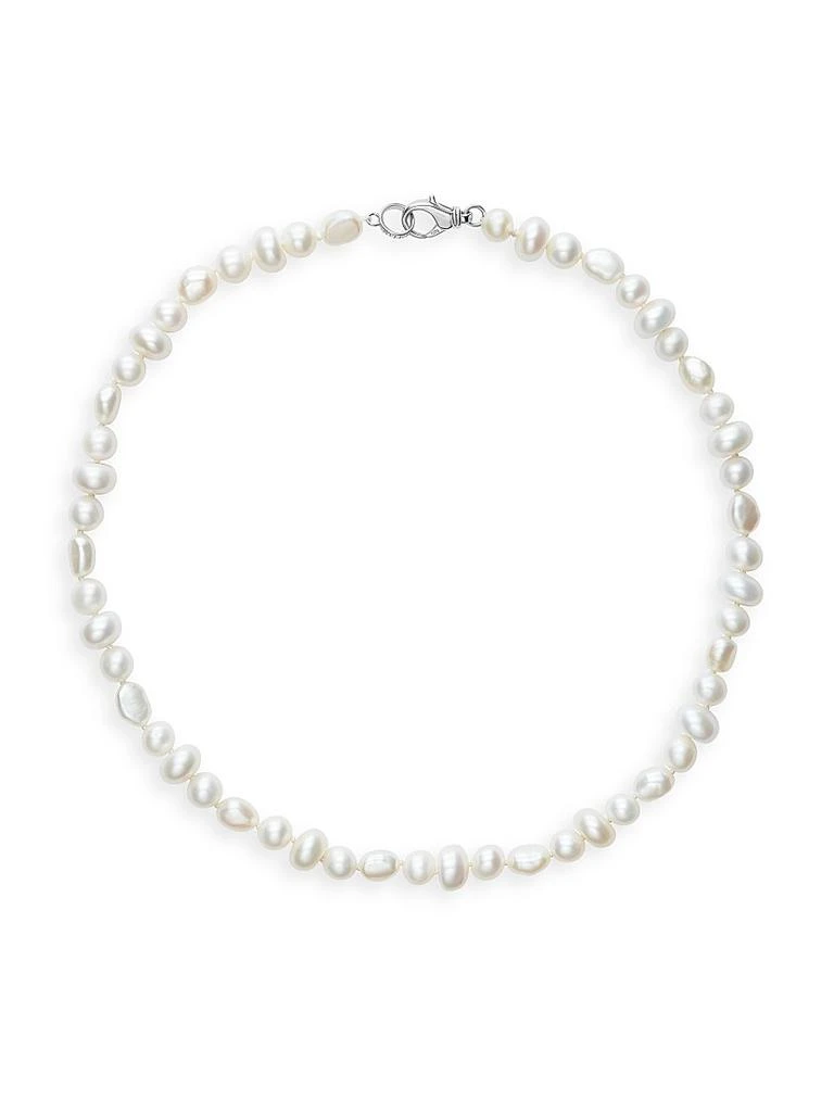 Sheryl Lowe Cultured Pearl Knotted Necklace 1