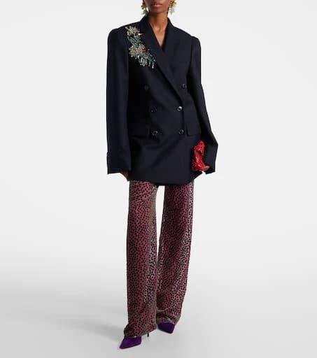 Gianvito Rossi Pointy 95 suede pumps 3