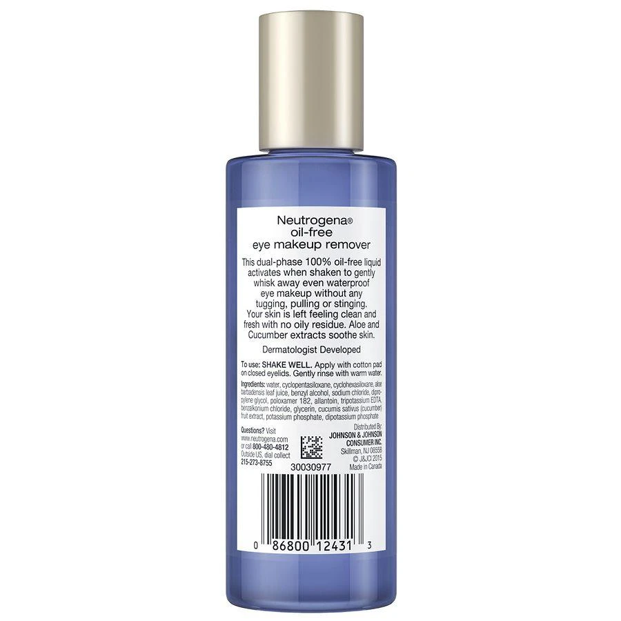 Neutrogena Gentle Oil-Free Eye Makeup Remover, Sensitive Eyes 4