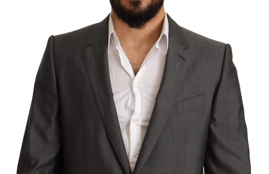 Dolce 
Gabbana Metallic MARTINI Slim Fit Set Men
s Suit 4