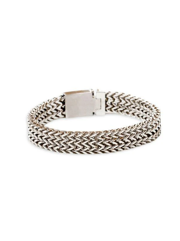 Jean Claude Zig Zag Stainless Steel Bracelet 1