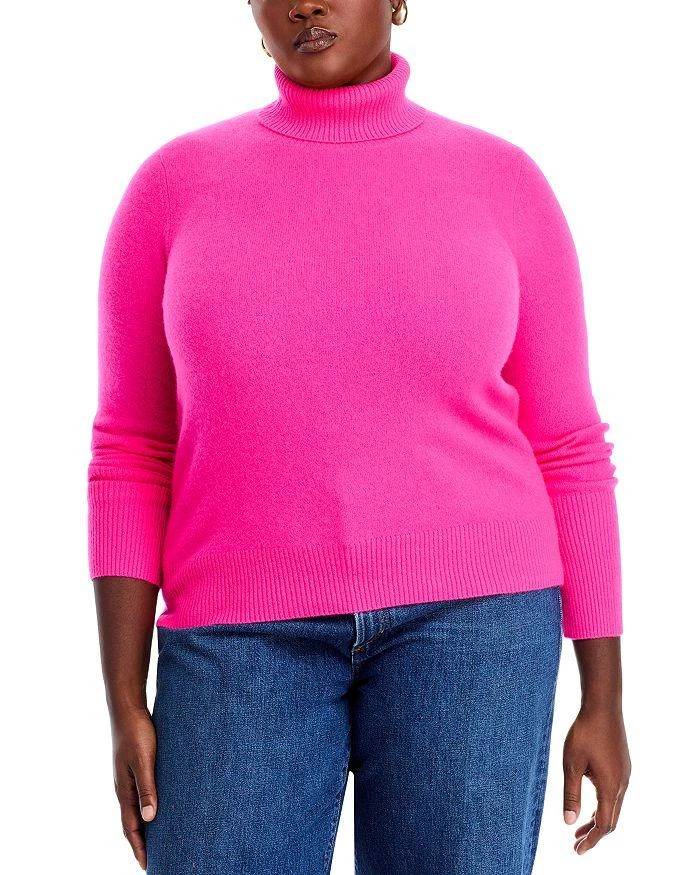 AQUA Turtleneck Cashmere Sweater - Exclusive 9