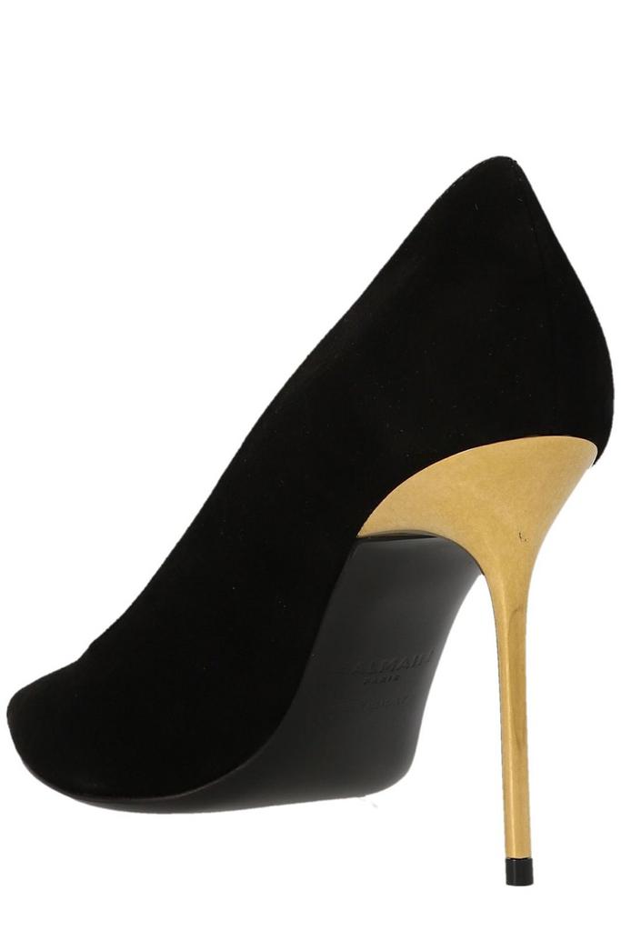 Balmain Balmain Velvet Pointed Toe Pumps