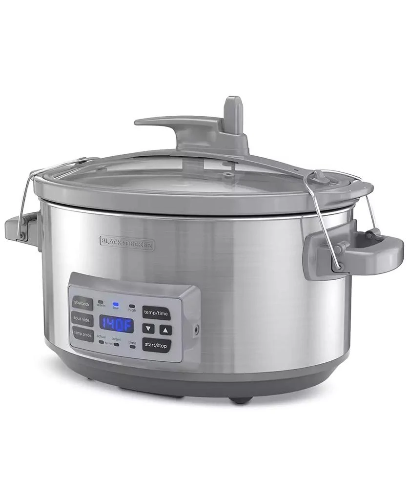 Black & Decker 7-Quart Digital Temperature Probe Slow Cooker 3