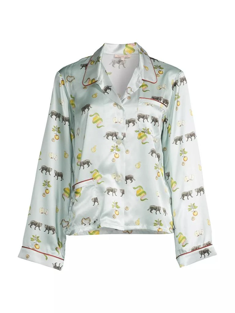 MORGAN LANE Ruthie Printed Pajama Shirt 1