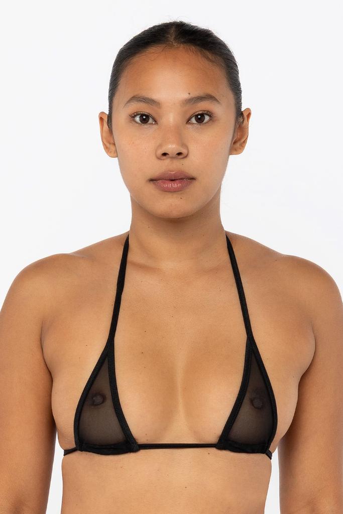 Los Angeles Apparel RNS003 - Micro Mesh Micro Triangle Top