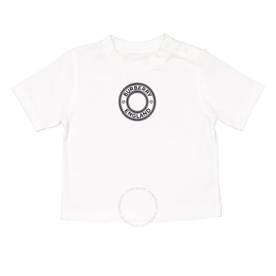 Burberry Boys White Roundel Logo T-Shirt 1