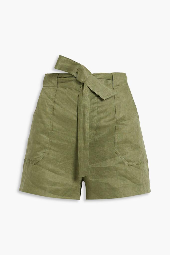 Equipment Taimee linen shorts