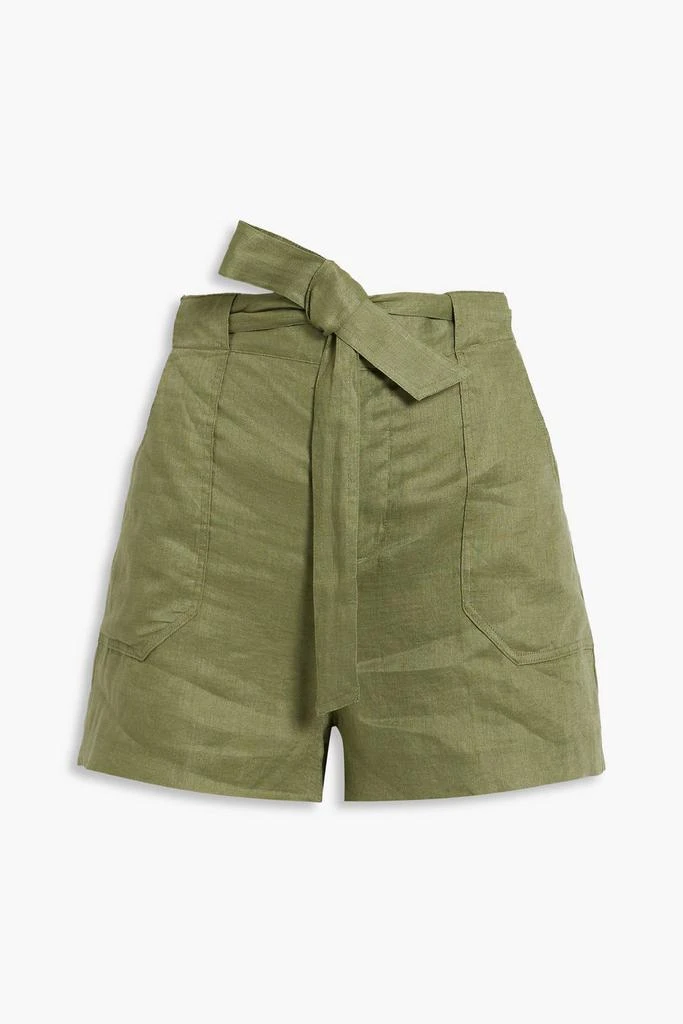 EQUIPMENT Taimee linen shorts 1