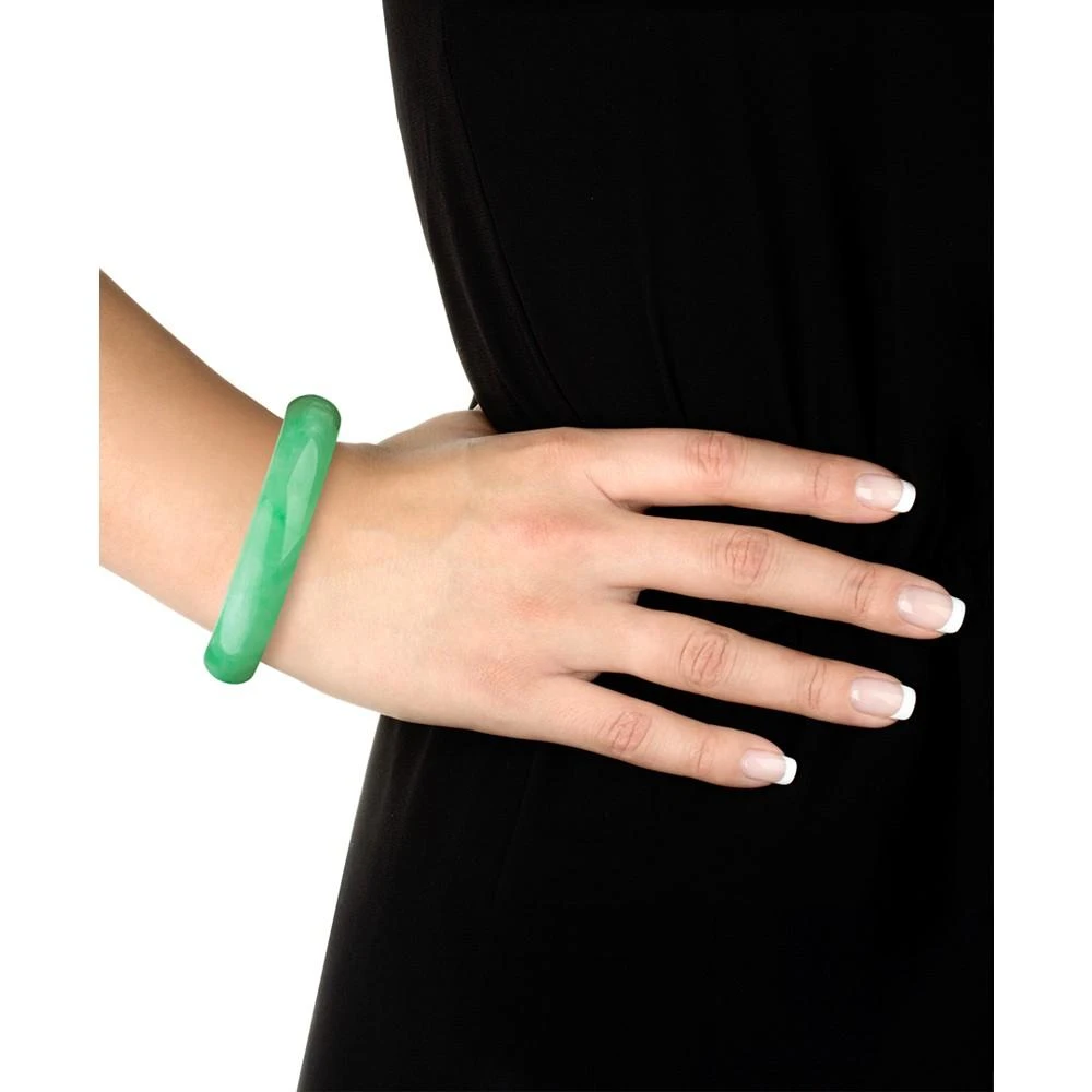 Macy's Dyed Jade Bangle 3