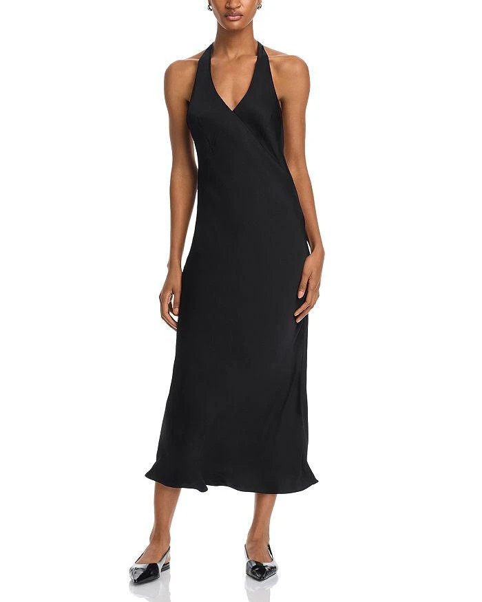 Re/Done Halter Slip Dress 1