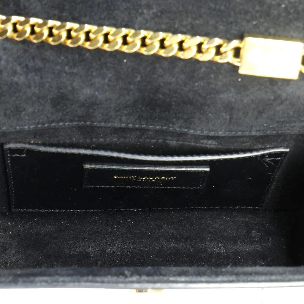 Yves Saint Laurent Classic Monogram Tassel Crossbody Bag Patent Small 5
