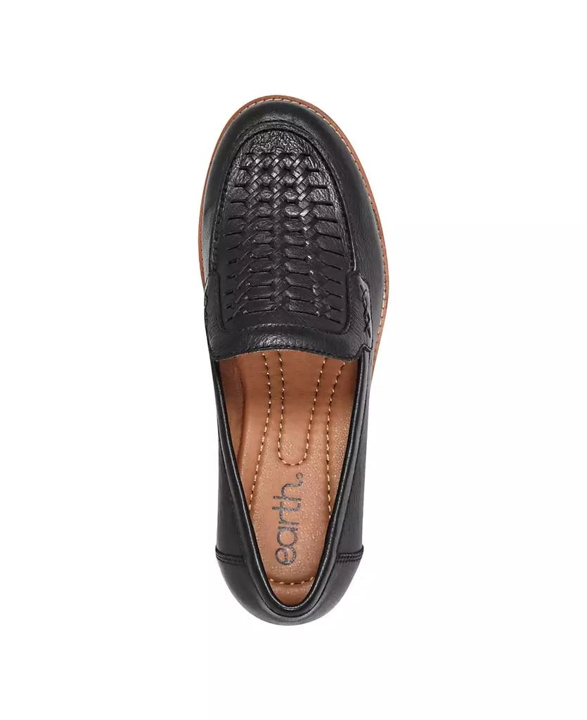 Earth Women's Elona Woven Slip-on Loafers 4