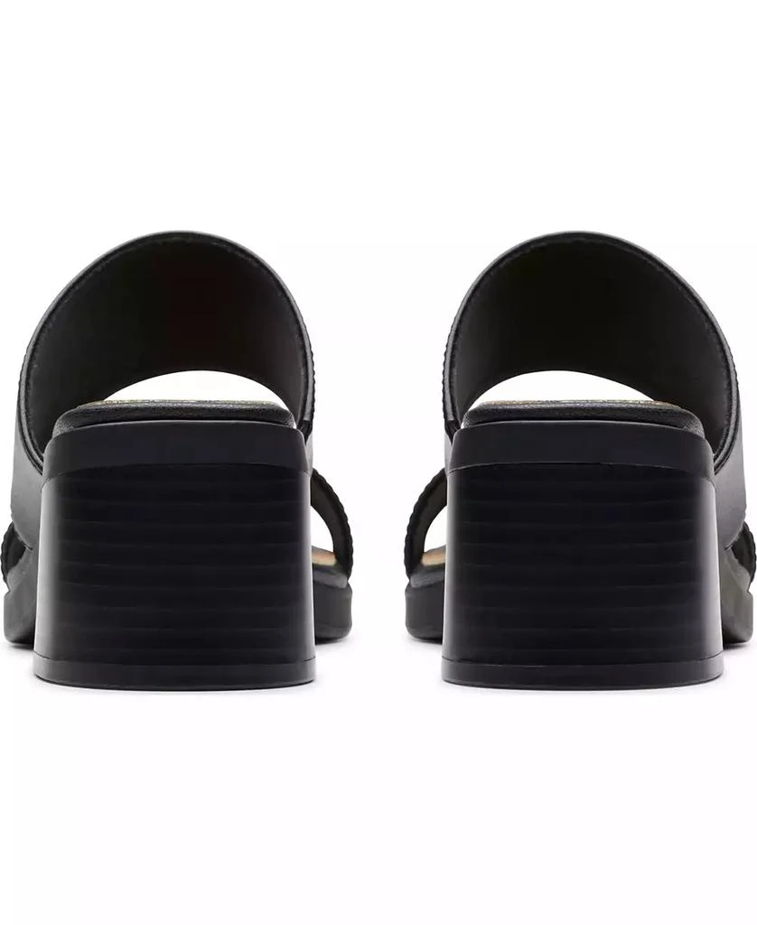 Clarks Collection Women's Jaylan Dusk Block Heel Sandals 3