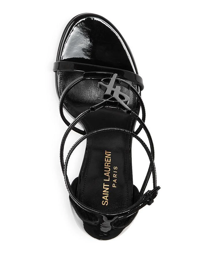 Yves Saint Laurent Women's Cassandra Strappy High Heel Sandals 4