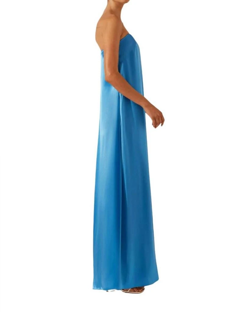 Shona Joy Shona Joy - CIEL SILK STRAPLESS COLUMN MAXI DRESS 3