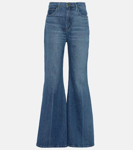 FRAME The Extreme Flare high-rise flared jeans 1