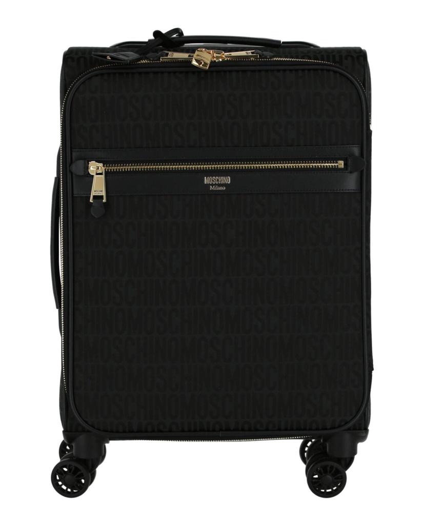 Moschino All-Over Logo Trolley Case