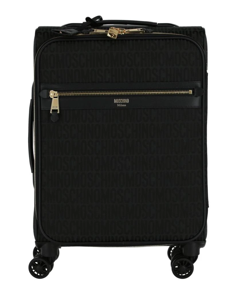 Moschino All-Over Logo Trolley Case 1