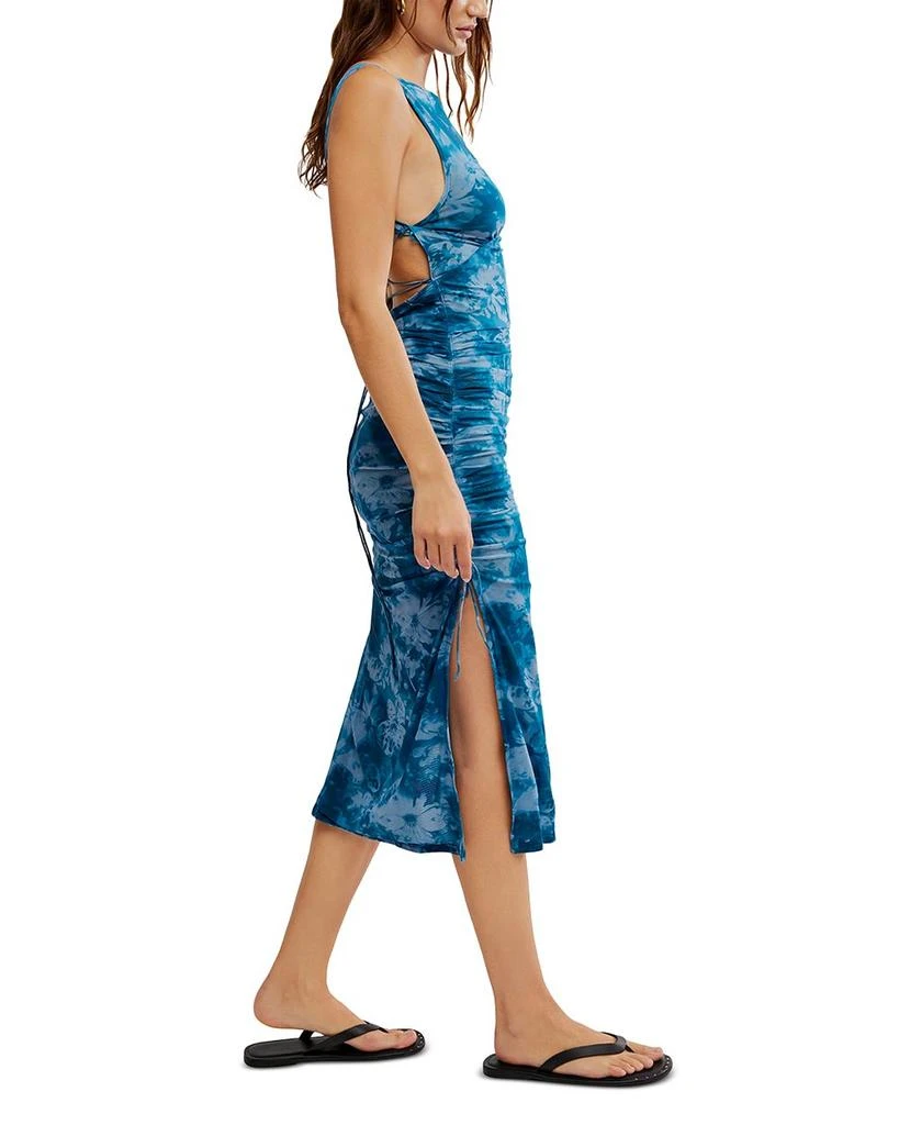 Free People Printed Take Me Away Midi Dress 3