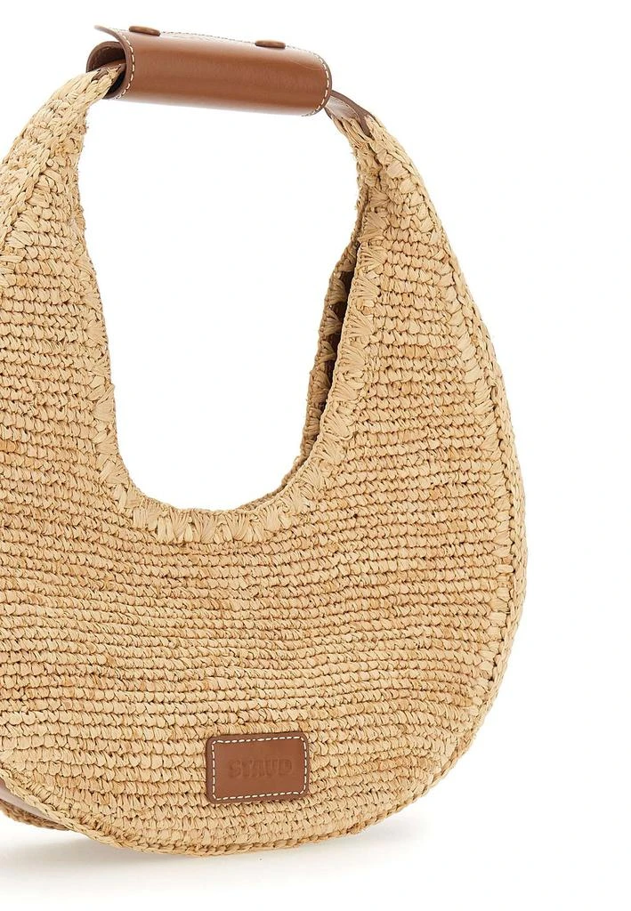 Staud Staud Moon Raffia Tote Bag 4