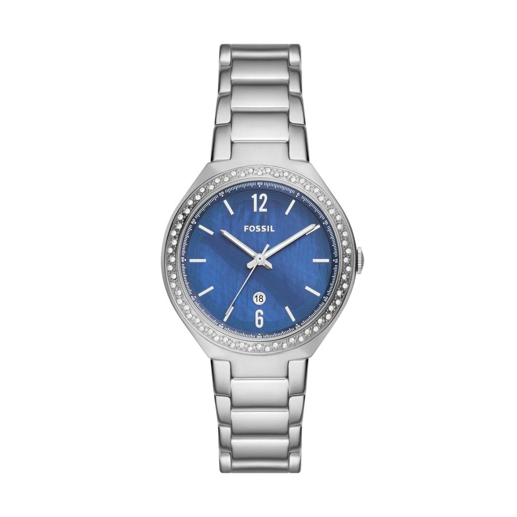 Fossil Fossil Women's Ashtyn Three-Hand Date, Stainless Steel Watch 1