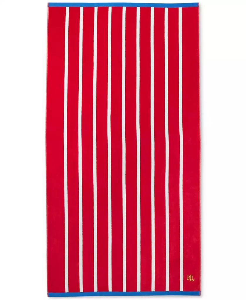 Ralph Lauren Theo Cotton Beach Towel, 66" x 35" 2
