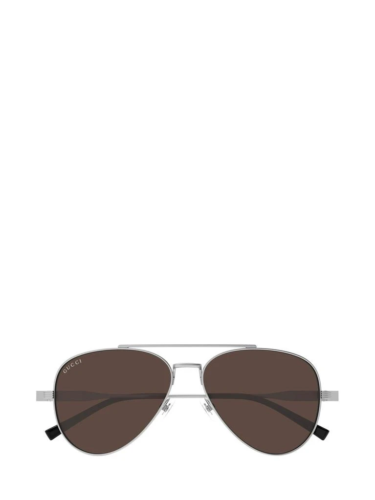 Gucci Gucci Eyewear Pilot Frame Sunglasses 1
