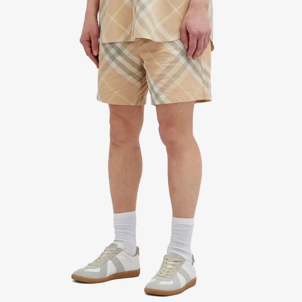 Burberry Burberry EKD Logo Check Swim Shorts 2