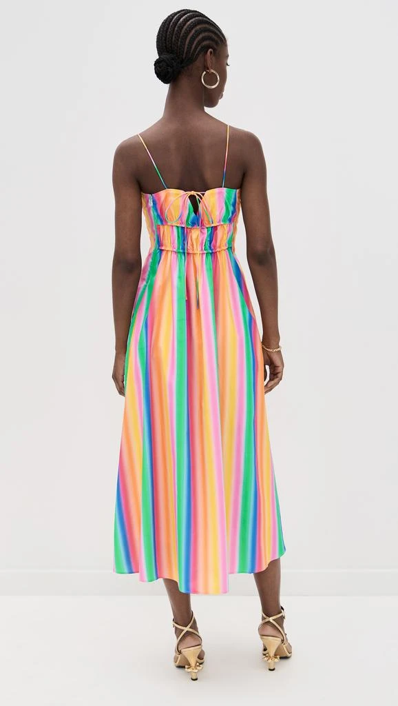 English Factory Rainbow Stripe Sleeveless Maxi Dress 2
