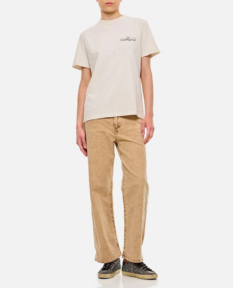 Golden Goose Logo Cotton Jersey T-shirt 2