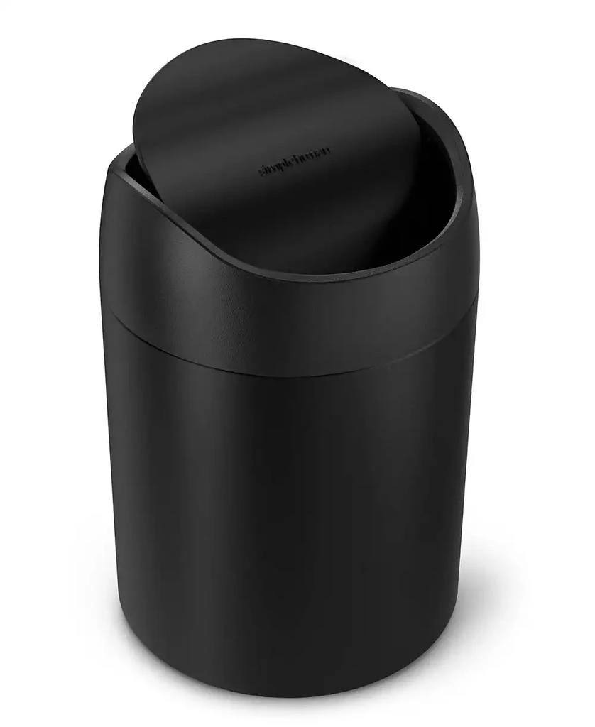 simplehuman 1.5 Liter Countertop Bathroom Trash Can 2