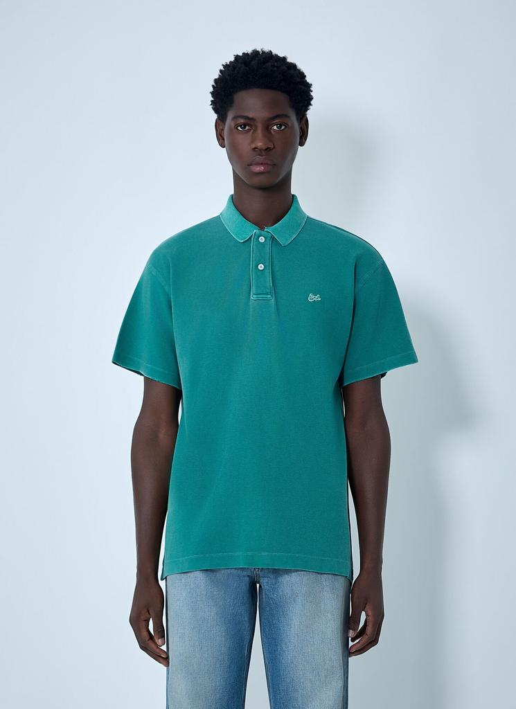 ERL Men's Double Sleeve Polo T-Shirt Black - Polo Shirts - BeyondStyle