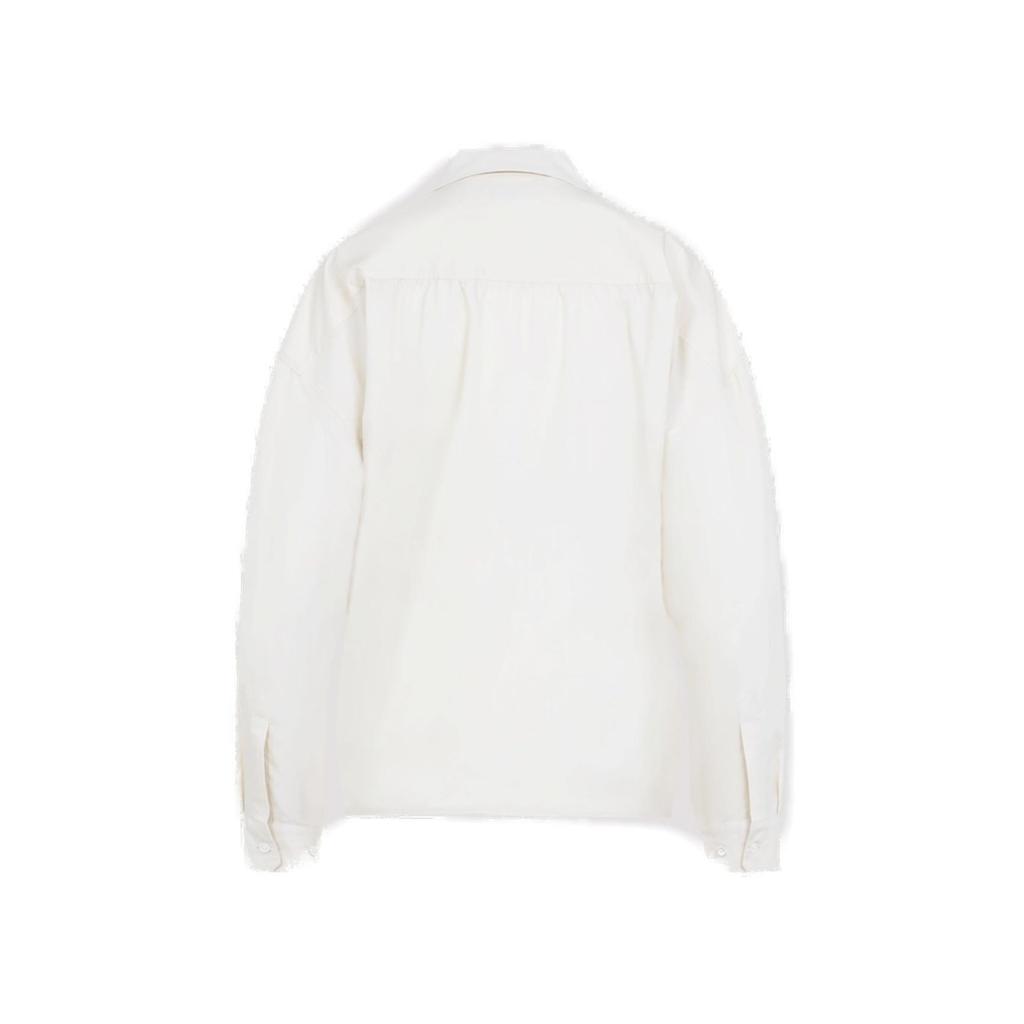 Lemaire Lemaire Gather Detailed Buttoned Shirt