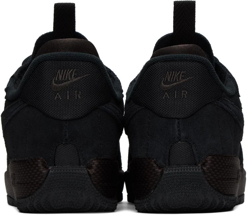 NIKE Black Air Force 1 Wild Sneakers 2