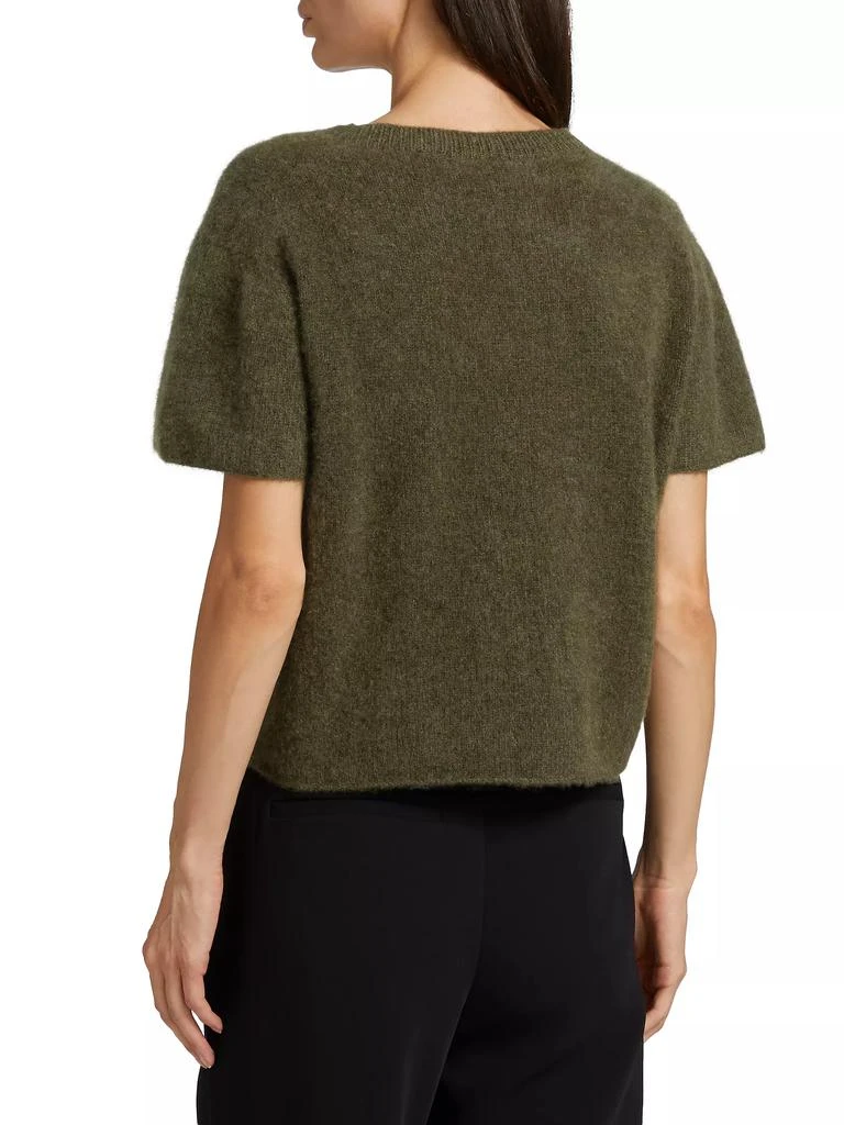 The Elder Statesman Cashmere Knit Short-Sleeve Sweater 5