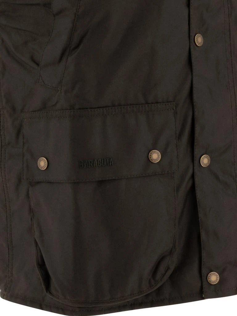 Baracuta Baracuta Barbour X Baracuta Waxed Oversized Vest Jacket 4