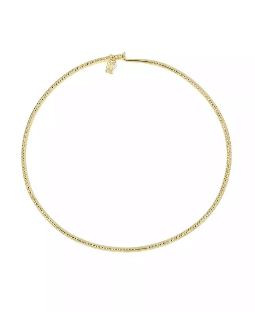 Robert Lee Morris Textured Round Wire Collar Necklace 1